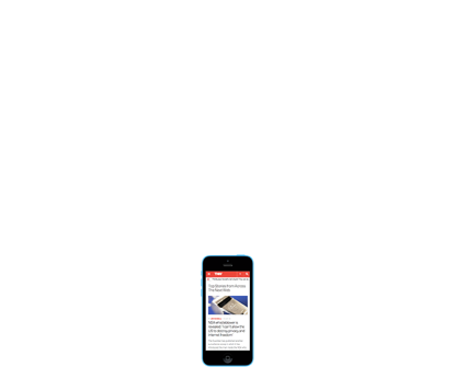 Desktop showing The Next Web website.
