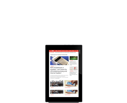 Desktop showing The Next Web website.